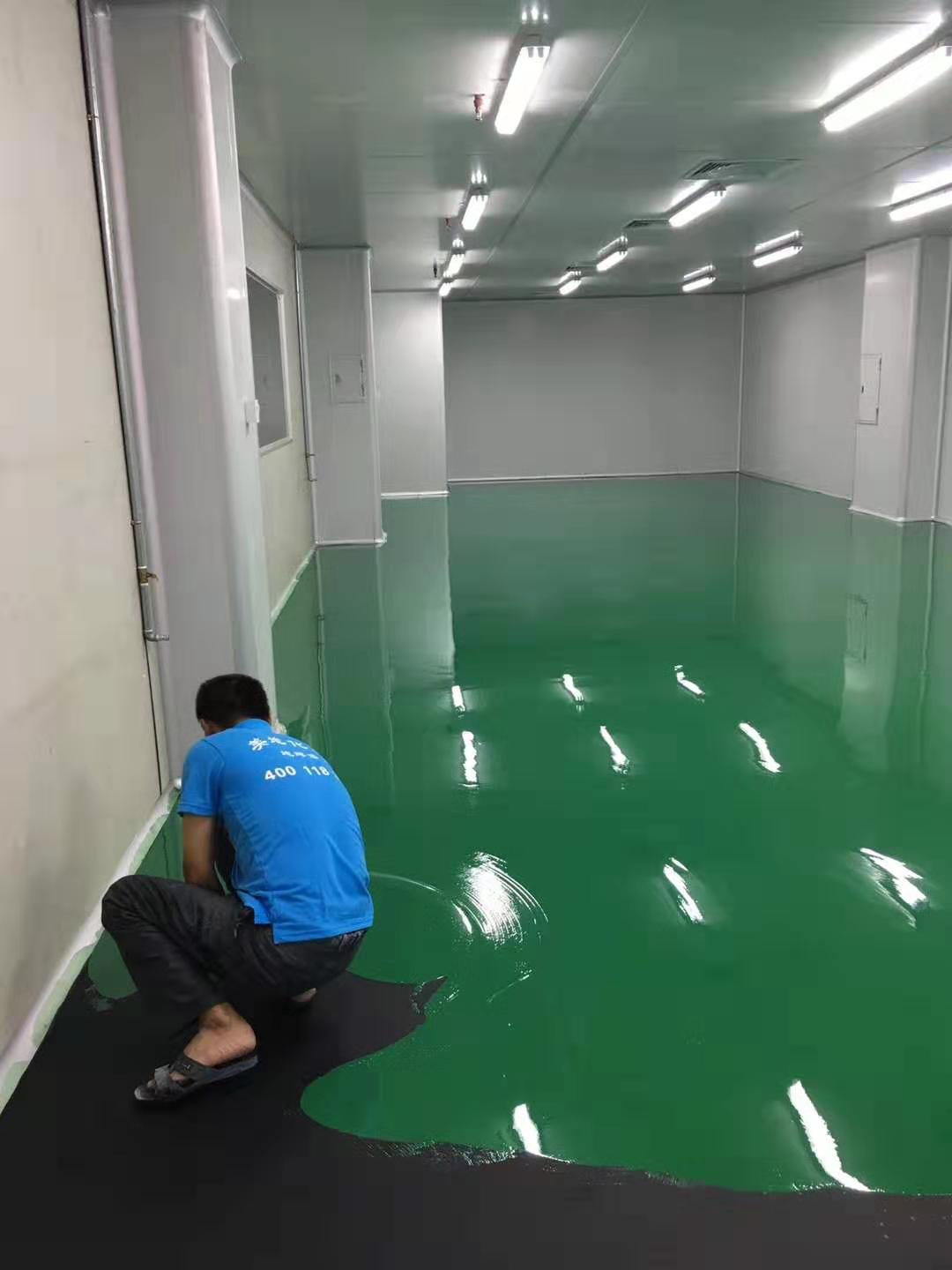 重慶水性環氧地坪涂料施工前應考察地面情況